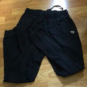Black jogger pants